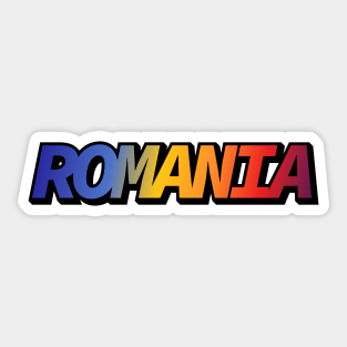 Romania Sticker